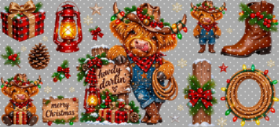 16oz Christmas-S  3559